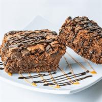 Double Fudge Brownies · Our brownie is made with the finest cocoa anywhere, mixed with the best chocolate we could f...