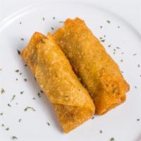 Eggroll · Savory filling wrapped in a paper thin wrapper and deep-fried.