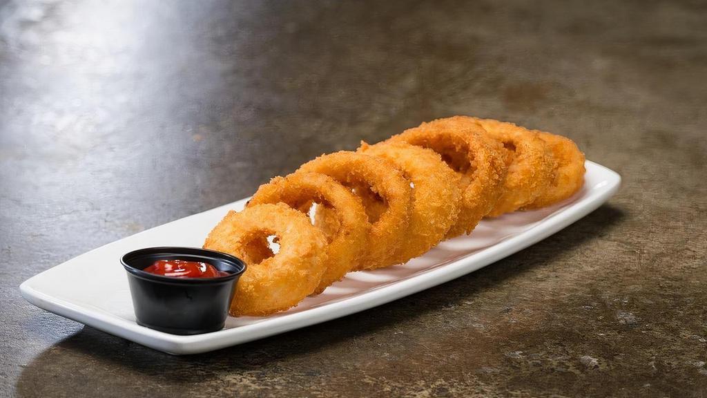 Onion Rings · Irresistible onion rings. Need we say more?