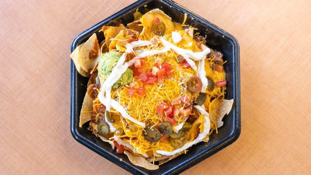 Big Freak'N Nachos · More Meat, More Chips, More Cheese