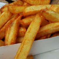 French Avenger Fries · Shoestring fries with ketchup