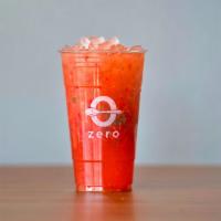 Strawberry Mojito · Sparkling Mojito with fresh strawberries, lime juices, mints and chia seed