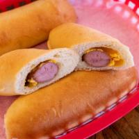 Sausage & Cheese Kolache · A classic shipley kolache with smoked sausage and cheese. choose your quantity or get a bett...