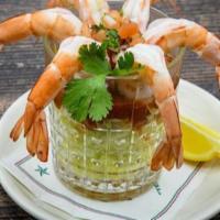 Shrimp Cocktail · Served with pico de gallo and cocktail sauce.