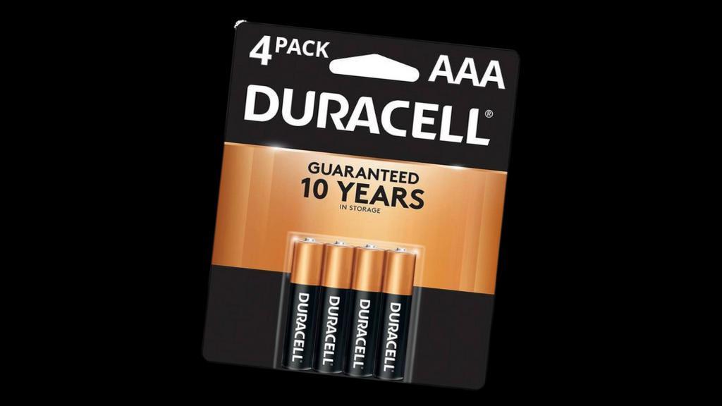 Duracell Aaa Batteries (4 Pk) · Duracell AAA Batteries (4 pk)