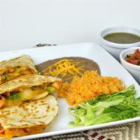 Quesadilla (Cheese Only) · Single Big Quesadilla with Cheese Only