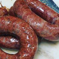 Beef Hot Links · Lonestar's Famous Beaumont Style Hot Links  made with Spicy Beef (Pork Casing)
