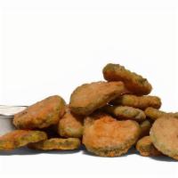 Fried Pickles · Hand battered, gluten free!