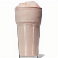Strawberry Shake · Strawberry Shake is made with creamy vanilla soft serve, blended with strawberry syrup. Avai...