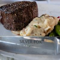Filet Mignon* (6 Oz) · *Consuming raw or undercooked meats, poultry, seafood, shellfish or eggs may increase your r...