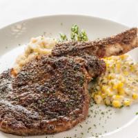 Prime Bone-In Ribeye* · 18 oz.

*Consuming raw or undercooked meats, poultry, seafood, shellfish or eggs may increas...
