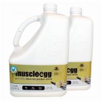 Musice Egg Vanilla · -1 Gallon holds 160 Pasteurized Egg Whites (Cage Free)
-1 Cup = 25g of Protein
-1 CUp = 10 E...