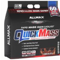 Quickmass · Mass Gainer 1010 nutrient-dense calories per serving Made with sweet potato, oat fiber & qui...