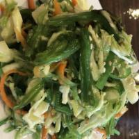 Seaweed Salad · Includes: Japanese Seaweed, Sliced Cabbage, and Cabbage.