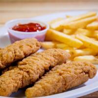 Chicken Tenders · With French  Fries