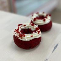 Red Velvet Cream Cheese · Red Velvet Cake with House Made Cream Cheese Frosting