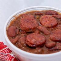 Red Beans & Rice (M) · A classic you must try at 7Spice. Served with crackers