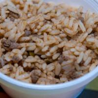 Dirty Rice (L) · Prepared with our recipe
