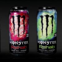 Monster Rehab Tea+Lemonade+Energy  · Monster Rehab Tea+Lemonade+Energy