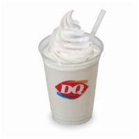 Vanilla Shake · Milk, creamy DQ® vanilla soft serve and malt powder hand-blended into a classic DQ® malt gar...