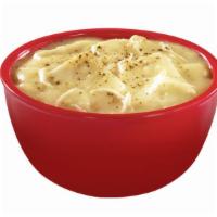 Chicken & Dumplings · Take comfort in our fresh, delicious chicken slowly simmered in a creamy chicken broth until...