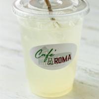 Lemonade · Freshly squeezed lemons sweetened with Stevia. Prepared in small batches weekly.
