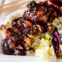 Spicy Chicken Teriyaki · Chicken marinated in our special home made teriyaki marinade then finished with a spicy teri...