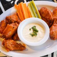 Ciros Wings · Lemon pepper, BBQ, hot flavor of the day.