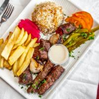 Kabab Combo · Your choice of two skewers.
