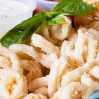 Fried Calamari · Lemon Aioli, Marinara