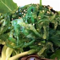 Seaweed Salad · Seaweed strips.