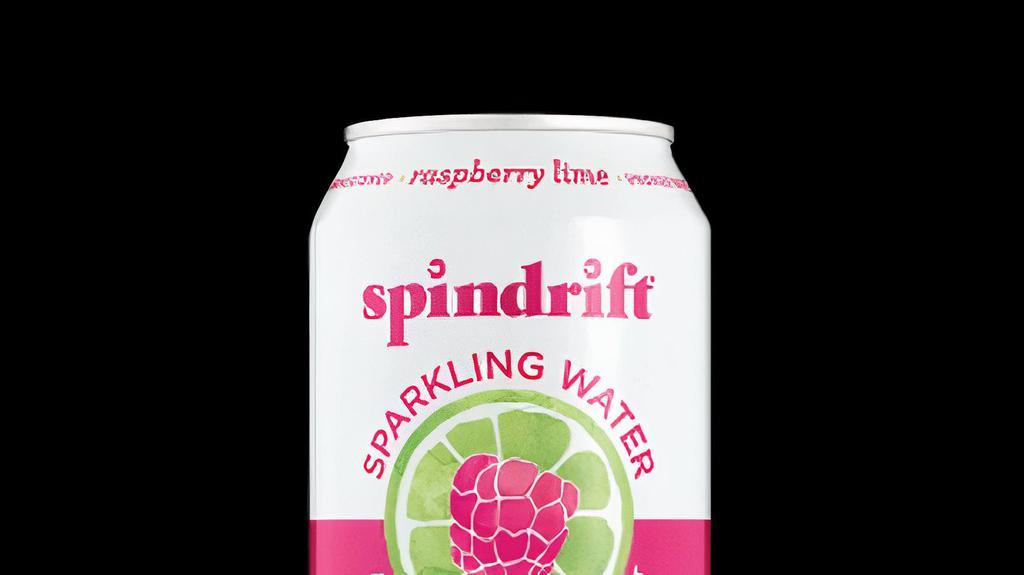 Spindrift Raspberry Lime · Sparkling water that uses real raspberries and lime from the Pacific Northwest (12oz)