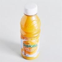 Orange Juice · Tropicana 100% juice.