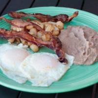 Bacon & Egg Plate · 