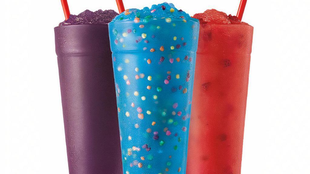 Famous Slushes · So good, they're famous. That's probably all you need to know. Oh, and they’re only at SONIC.