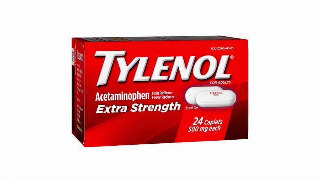 Tylenol Extra Strength Caplets 500 Mg (24 Count) · 