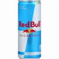 Red Bull Energy Drink Sugar Free (8.4 Oz) · 