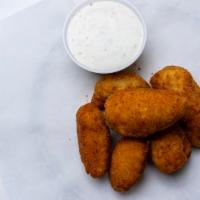 Jalapeño Poppers · 6 pcs served with ranch.