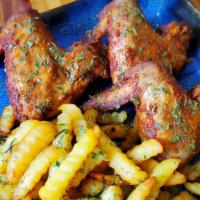 Chicken Wings & Fries · 