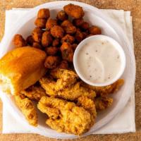 7 Express Tender Meal · 7 Express Tenders (served with gravy, 1 regular side item, a 32oz drink, & a biscuit or a ro...