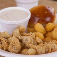 9 Gizzards Meal · 9 Gizzards (served with gravy, 1 regular side item, a 32oz drink, & a biscuit or a roll).