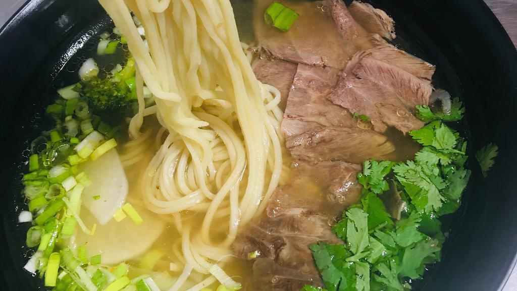 Lan Zhou Beef Noodle Soup · 