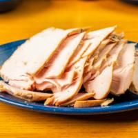 Turkey · Sliced, seasoned to perfection, smoked turkey
