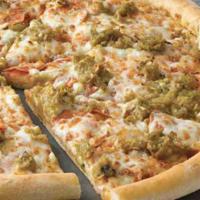 Pepperoni And Hatch Green Chile · Pepperoni and Hatch Green Chile