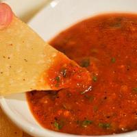 Salsa - Side · Recommended serving size - 4 to 6 people per pint.