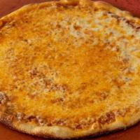 Formaggio · Pizza sauce, mozzarella.. Contains: allium & garlic, dairy, gluten, nightshade