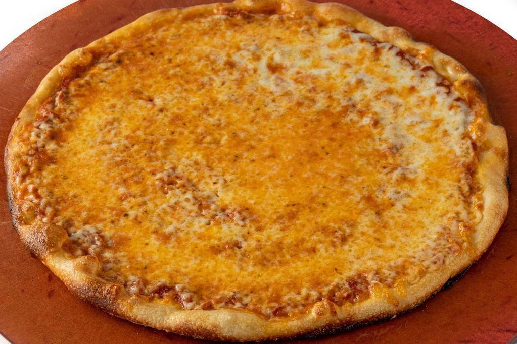Formaggio · Pizza sauce, mozzarella.. Contains: allium & garlic, dairy, gluten, nightshade