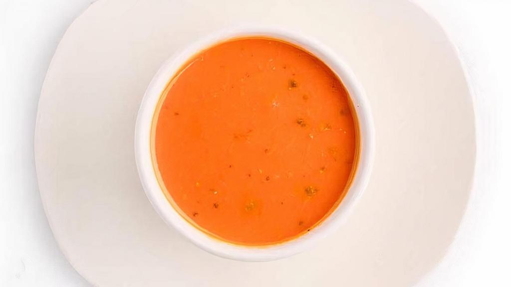 Tomato Basil · Silky smooth, intensely flavorful, and fresh made from scratch, this is tomato soup as it should be