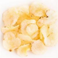 House-Seasoned Kettle Chips · crispy kettle chips tossed with house herb seasoning