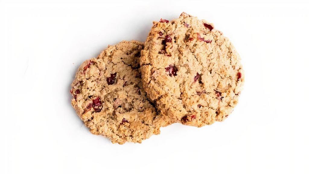 Gluten-Free Oatmeal Cran · A classic oatmeal cookie with a twist that would make Grandma jealous: soft and chewy rolled oats generously combined with plump, sun-kissed cranberries, and a touch of cinnamon. A first of its kind cookie dough: gluten free, vegan, non GMO, plant based, dairy free, nut free, 100% whole grain, and kosher pareve.